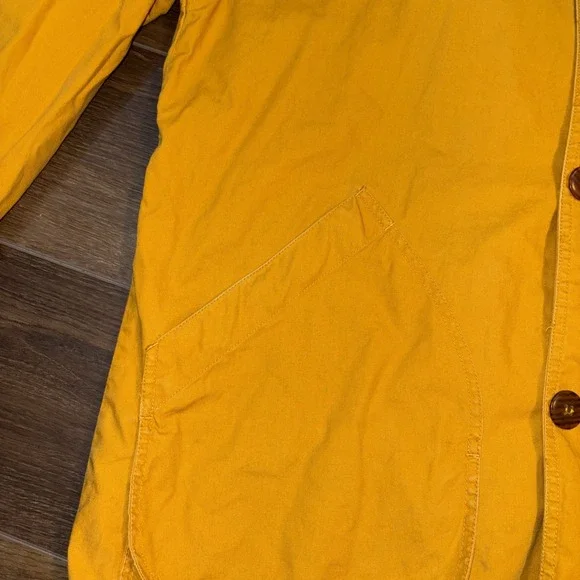 Vintage J. Crew Chore Coat Men's Medium Barn Jacket 90s Vtg Flannel Lined - Picture 3 of 5